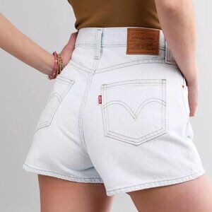 Levi’s® High-Waisted Wide Leg Short - Primer Blue